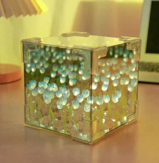 Floral Cube Nightlight