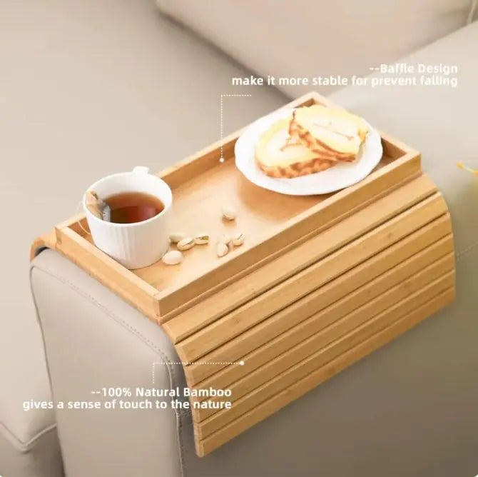 Compact Sofa Snack Caddy